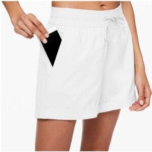 Lululemon Spring Break Away Shorts Stretch Lightweight Cuffed Shorts Sz 8 3"